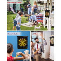 Ranslen Magnetic Dart Board with 15 Darts – Fun Gift for Kids & Adults