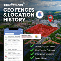 Truview TV130 4G GPS Tracker - Suivi Véhicule 24/7 Sans Abonnement