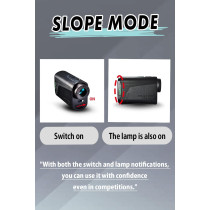 NINJOR Golf Range Finder NJ Mini Series with Slope & Pin Lock Laser