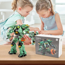 MZMSBAO 542 PCS Robot Mech Building Blocks – Cool Action Toy Gift for Kids
