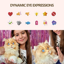 metaCat Persian Interactive Robot Cat with Voice & Heartbeat – Realistic Pet