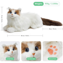 metaCat Persian Interactive Robot Cat with Voice & Heartbeat – Realistic Pet