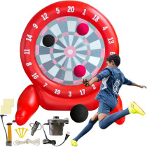 Jeux de Fléchettes Géants Gonflables 6ft avec Pompe et Ballon