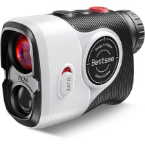 Golf Laser Rangefinder with Slope, 1500Y Range, 0.3s Locking & 7X Magnification