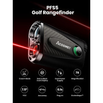 ACEGMET Golf Rangefinder 1300Y - Slope, Coach Mode, Rechargeable, Vibration