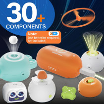 Science Kits for Kids: 448+ Circuit Projects Educational Toy Gift Ages 5-12