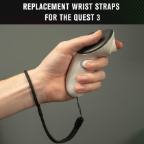 Meta Quest 3 Wrist Straps 2-Pack – Durable, Adjustable Controller Bands
