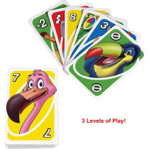 Mattel UNO Junior Card Game for Kids – Fun Animal Matching & Easy Rules