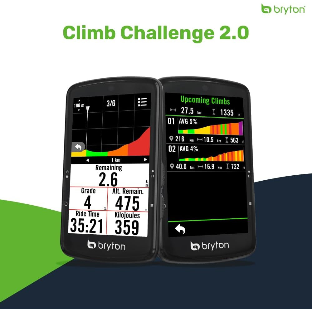 Bryton Rider S810 : GPS Vélo 3,5 Tactile & 50H Autonomie