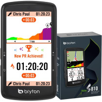 Bryton Rider S810 GPS Bike Computer - 3.5 Touchscreen, 50H Battery