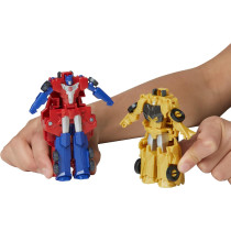 Transformers Crash & Combine 3.75 Bumblebee & Optimus Prime Toys