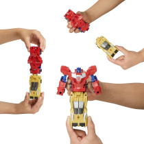 Transformers Crash & Combine 3.75 Bumblebee & Optimus Prime Toys