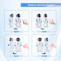 Contixo R10A Smart RC Robot Toy with Gesture Control & Programmable Actions