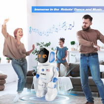Contixo R10A Smart RC Robot Toy with Gesture Control & Programmable Actions