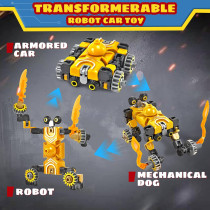 Robot Transformable Fidget Spinner Jouet Sensoriel Enfant