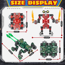 Robot Transformable Fidget Spinner Jouet Sensoriel Enfant