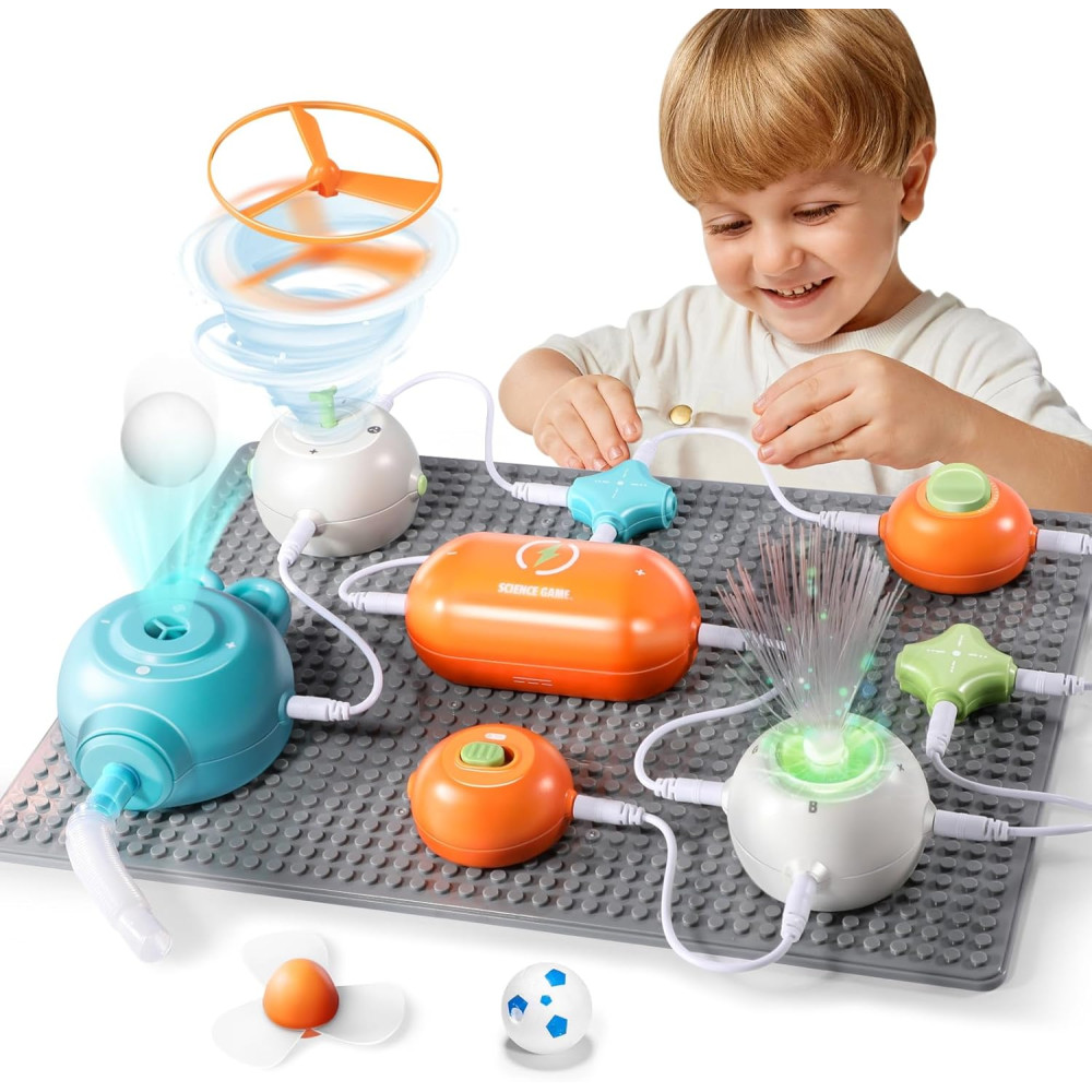 Kit Circuits STEM Enfants 3-12 ans – 64 Projets Éducatifs