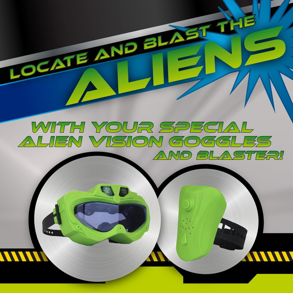 Fotorama Alien Vision Game: Shoot Aliens with Wrist Blaster & Goggles