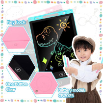 KTEBO 2-Pack 10 LCD Writing Tablets for Kids - Pink & Blue Gift Set