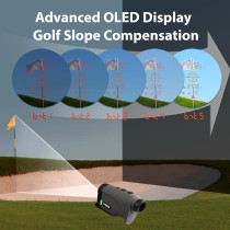 Gogogo Sport Vpro Gen 2 : Télémètre Golf Laser Précis OLED