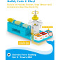 WhalesBot A3: 12-in-1 STEM Coding Robot Kit for Budding Engineers (Ages 3-6)