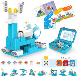 WhalesBot A3 12-in-1 STEM Coding Robot Kit for Kids Ages 3-6