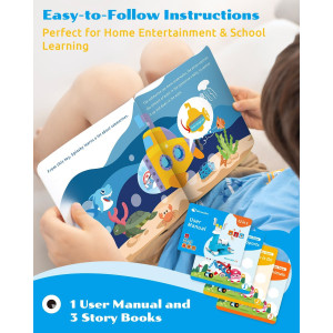 WhalesBot A3 : Robot Coding Éducatif 12-en-1 pour Enfants