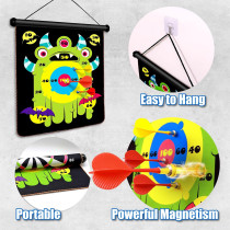 Magnetic Dart Board for Kids with 12 Darts – Fun Indoor/Outdoor Game