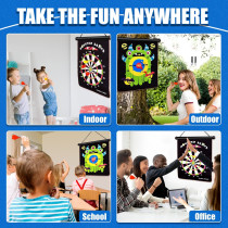 Magnetic Dart Board for Kids with 12 Darts – Fun Indoor/Outdoor Game