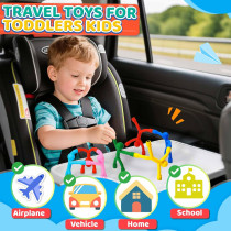 Jouets magnétiques de voyage 5PCS pour tout-petits et enfants