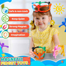 Jouets magnétiques de voyage 5PCS pour tout-petits et enfants