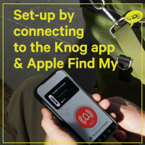 Knog Scout Bike Alarm & Finder – 85dB Motion-Activated Bicycle Tracker