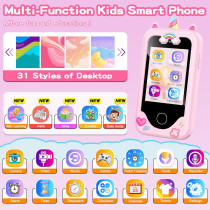 Kids Smart Phone for Girls Ages 3-10 | Learning Toy with Games & Camera