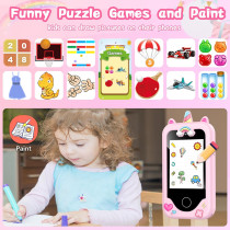 Kids Smart Phone for Girls Ages 3-10 | Learning Toy with Games & Camera