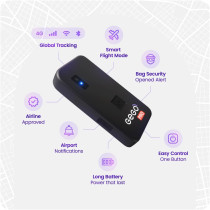 GEGO PRO GPS Tracker – Real-Time Universal Tracking for Luggage & More