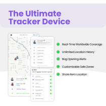 GEGO PRO GPS Tracker – Real-Time Universal Tracking for Luggage & More