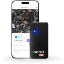 GEGO PRO GPS Tracker – Real-Time Universal Tracking for Luggage & More