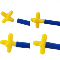 RAINBOW TOYFROG 300-Pc STEM Straw Building Set for Kids & Autism