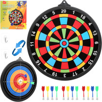 Cible Magnétique avec 12 Fléchettes – Jeu Sécurisé 8-14 Ans