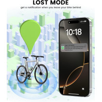 Ravemen Rechargeable Bike Tracker for Apple Find My – 8-Month Battery