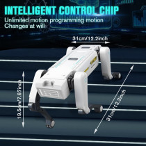 Robot Chien Interactif Rechargeable avec Télécommande & Voix