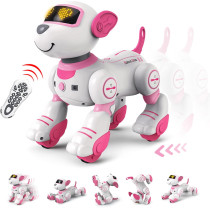 Interactive Robot Dog Toy for Girls Ages 3-7 | Remote Control & AI