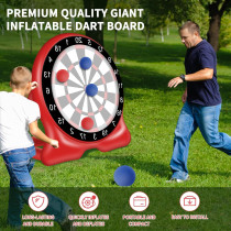Giant Dart Board Gonflable 6,5FT – Jeux Extérieurs Famille