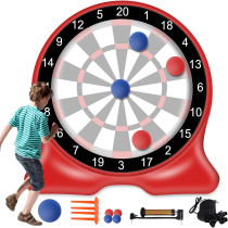Giant Dart Board Gonflable 6,5FT – Jeux Extérieurs Famille