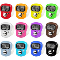12PACK Electronic Finger Clicker Counter - 5-Digit LCD Hand Tally Counter