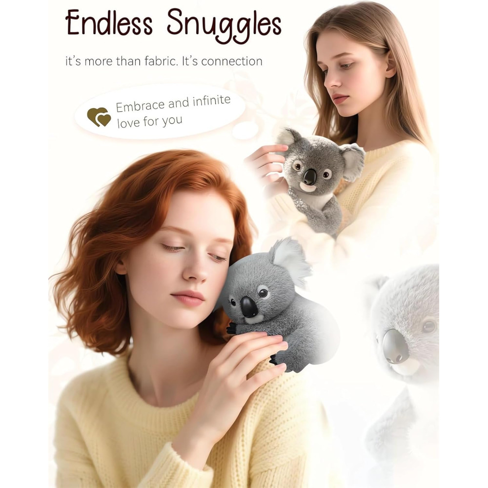 Peluche Koala Anti-Stress Robotique – Compagnon Apaisant