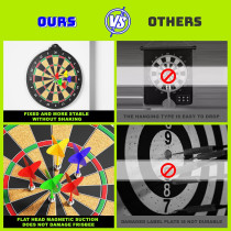 Magnetic Dart Board for Kids – Indoor Outdoor Party Game Gift Ages 3-12