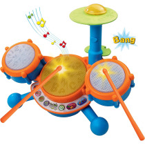 VTech KidiBeats Drum Set - Frustration Free Packaging & Fun Play