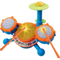 VTech KidiBeats Drum Set - Frustration Free Packaging & Fun Play