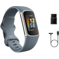 Fitbit Charge 5 GPS & Santé - Tracker Fitness Avancé Bleu